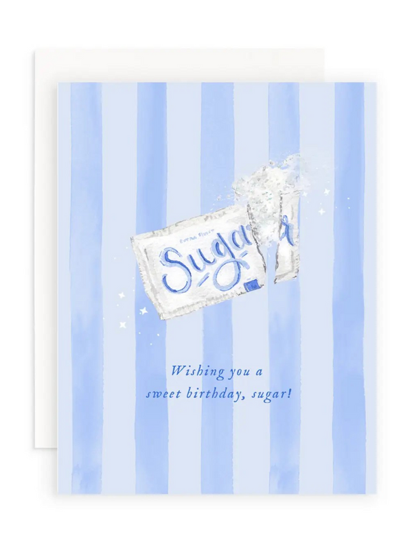 wishing you a sweet birthday greeting card