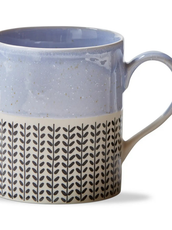 Blue Stoneware Mug