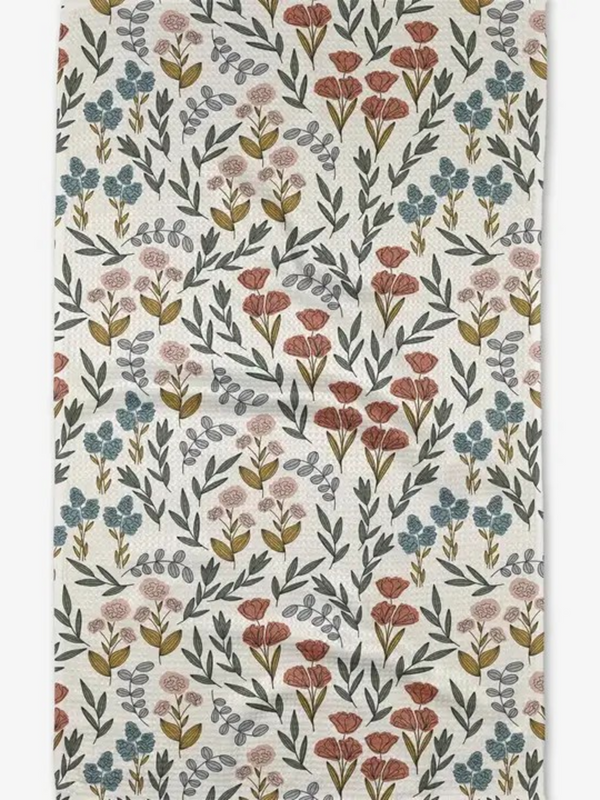 multi color charlotte tea towel