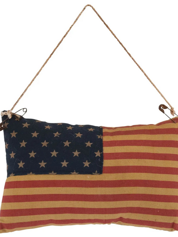flag pillow ornament
