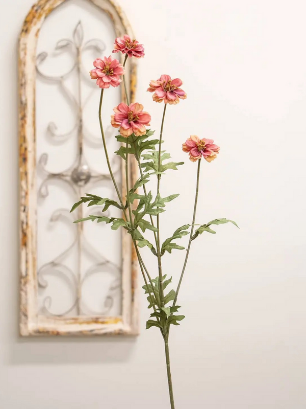 mauve marigold spray 29.75"