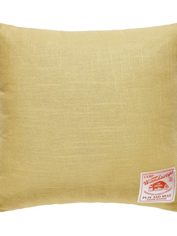 pointer chainstitched pillow