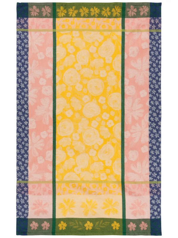 full bloom kitchen towel