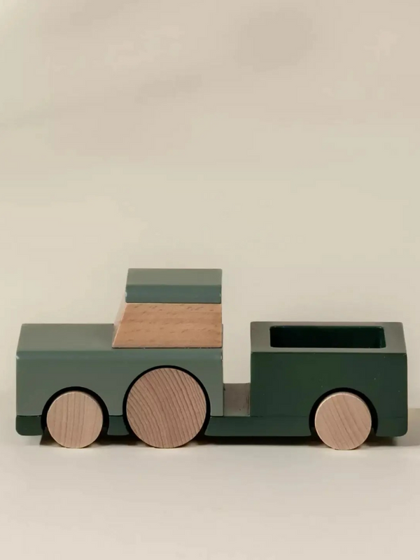 Wooden Vehicle - Farm Tractor