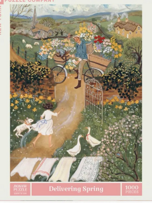 Delivering Spring - 1000 Piece Spring Jigsaw Puzzle