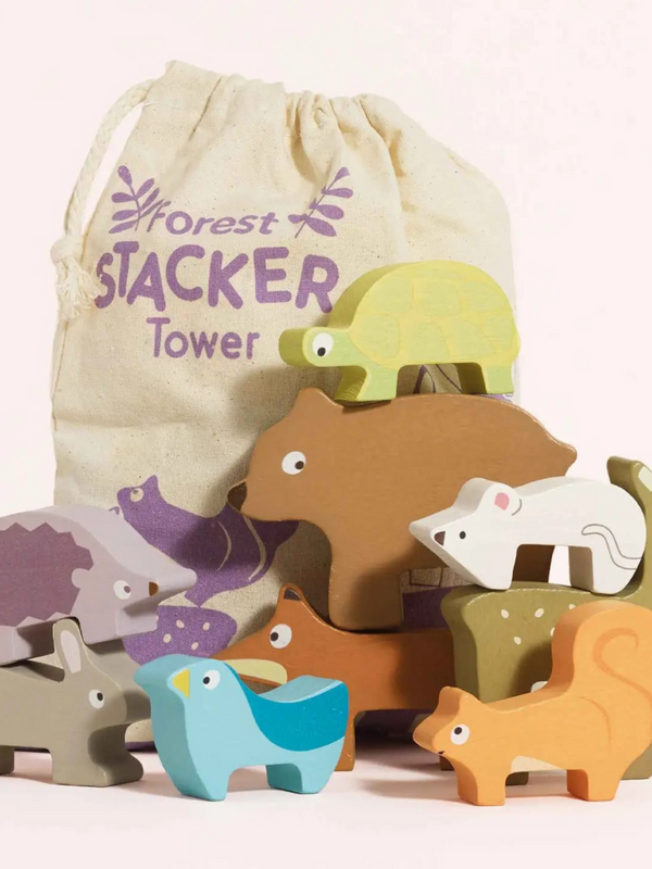 Woodland Stacking Forest Animals & Bag