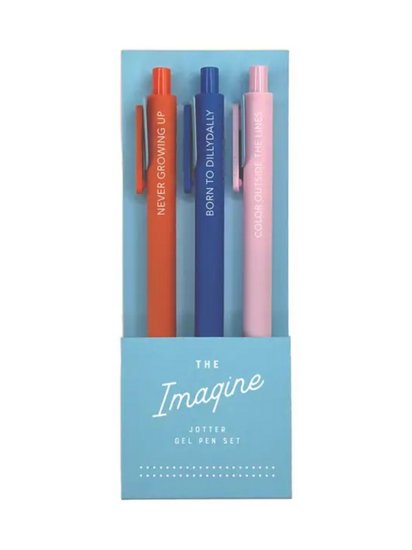 Imagine Jotter Gel Pen: Set of 3