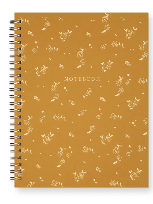 Scattered Flowers Journal : Lined Notebook