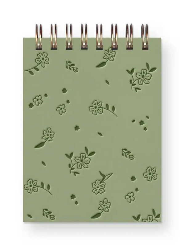 Scattered Flowers Mini Jotter Notebook