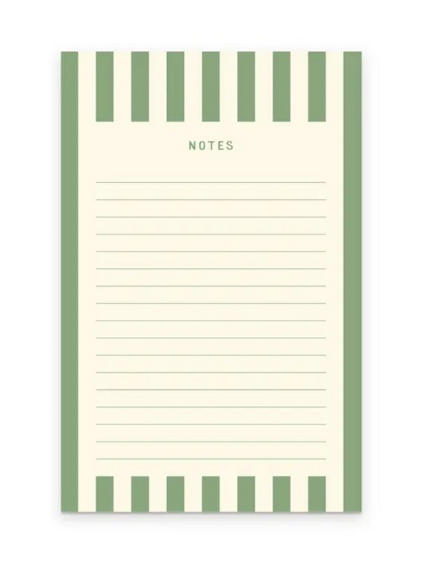 Striped Notes Notepad