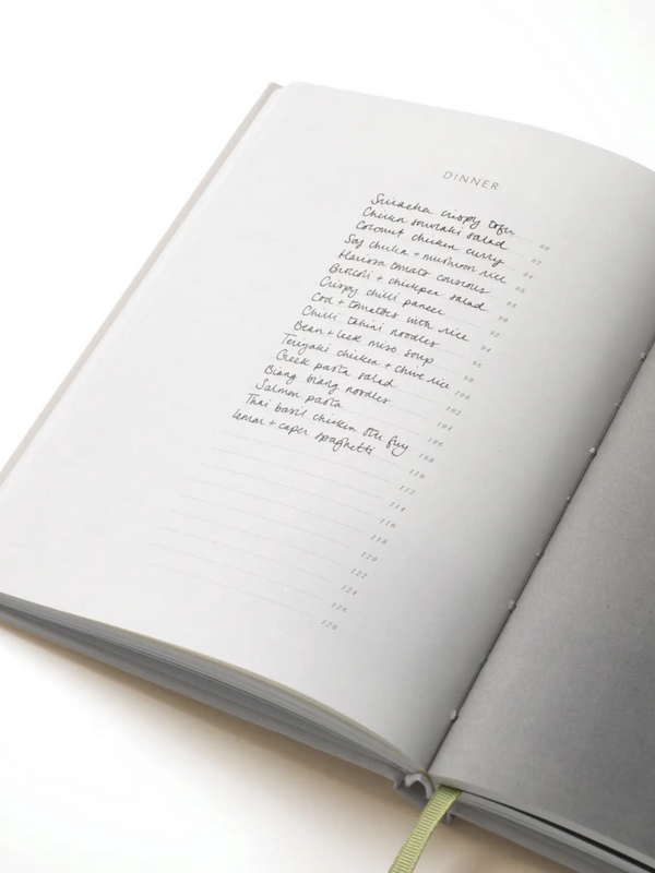 blue delft hardcover recipe book