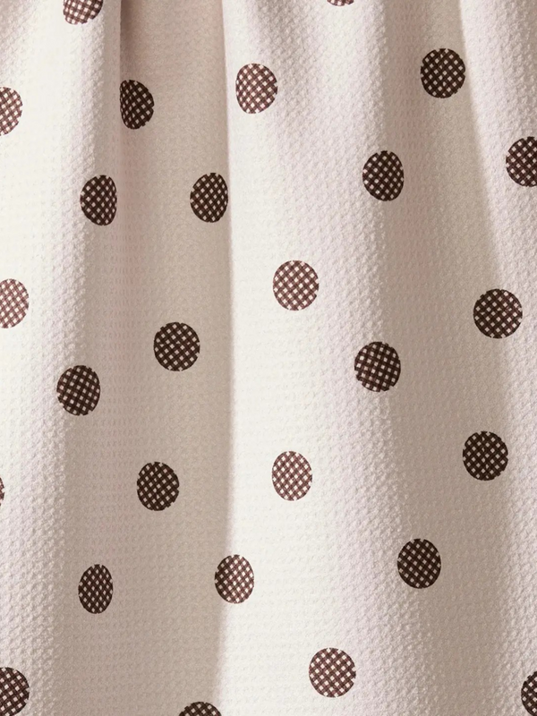 polka picnic tea towel