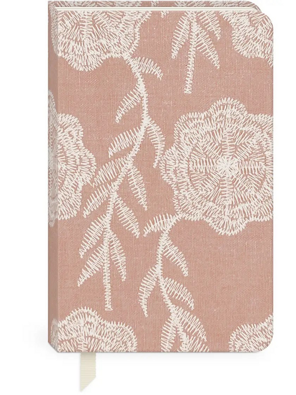 Peony Fabric Journal