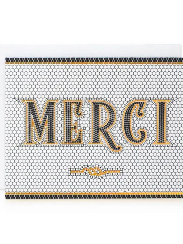 merci tile greeting card