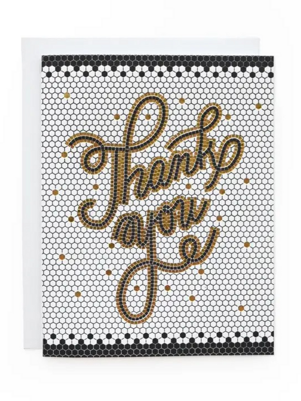 thank you tile card
