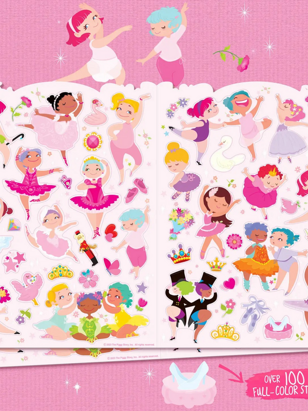little book of big fun ballerina activity book