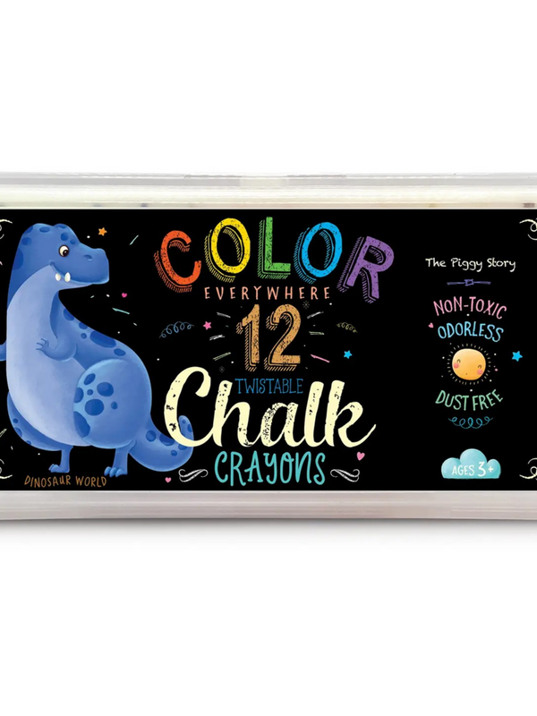 dino twistable chalk crayons