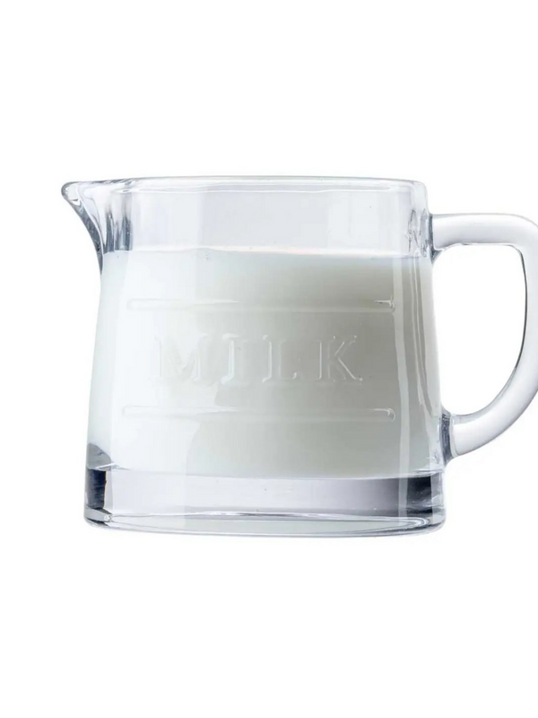 8 Ounce Glass Milk Pitcher