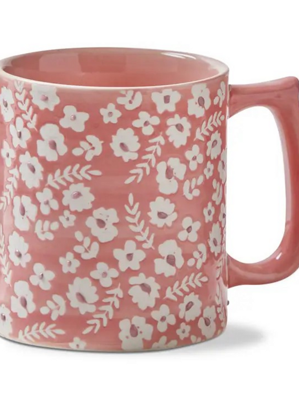 Pink Stoneware Everyday Mug