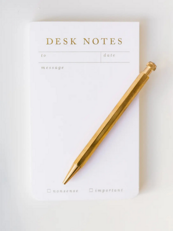 desk notes notepad