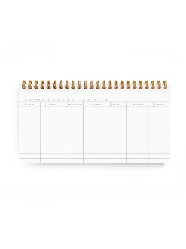 petite deep woods plaid planner