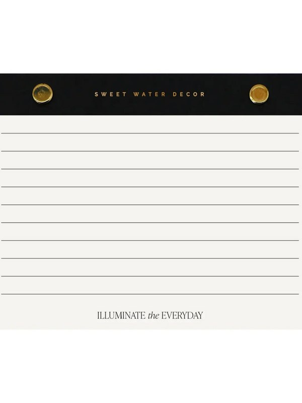 Small Gold Rivet Basic Notepad