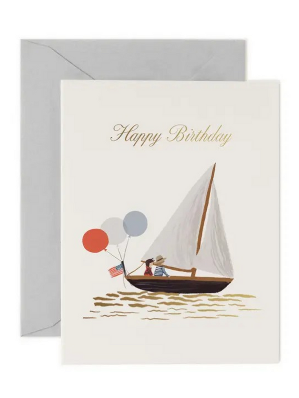 Sailboat Birthday Card