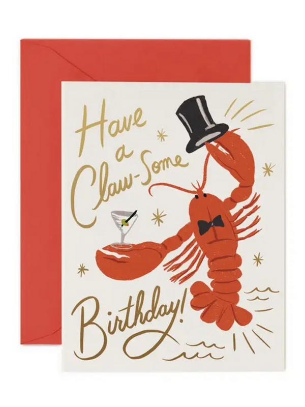 Claw-Some Birthday Card