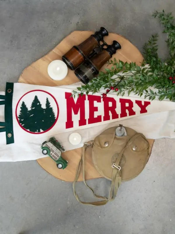 27" merry pennant
