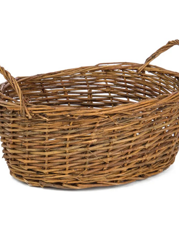 rustic mini wash basket