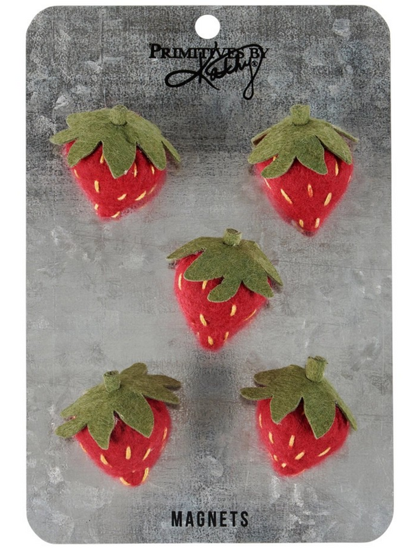 Strawberry Magnet Set