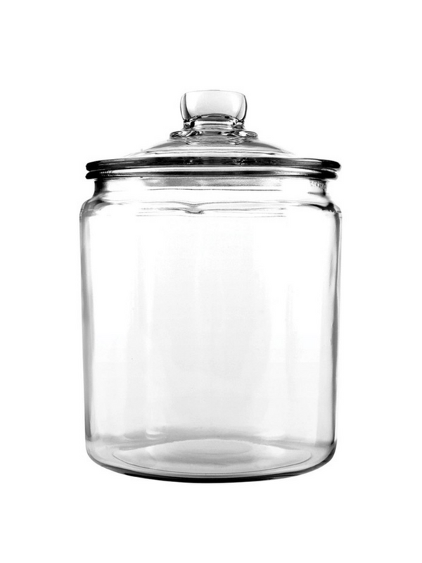 1/2 gallon glass canister