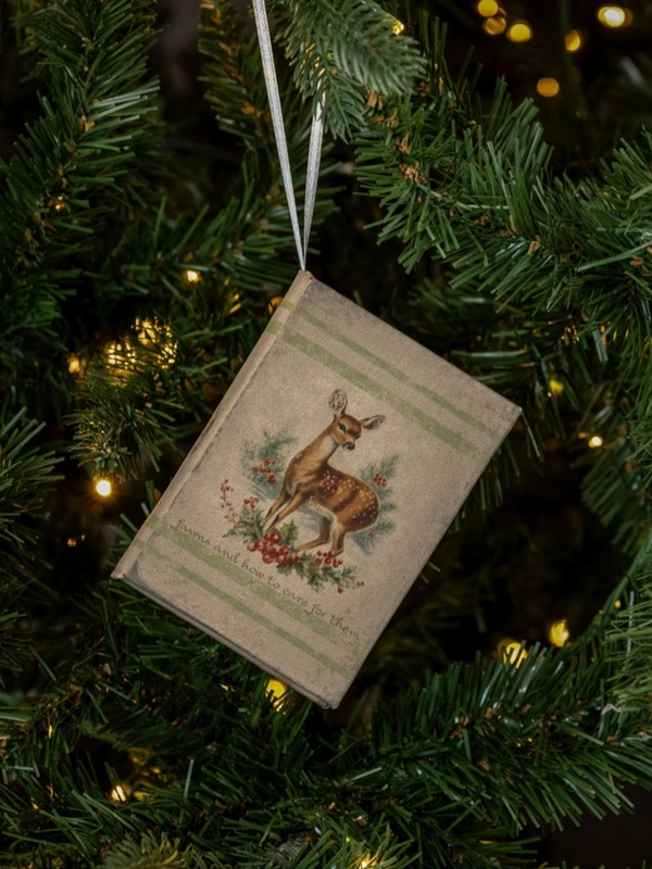 fawns and how to care for them journal ornament