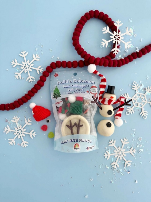 build a snowman mini play pack