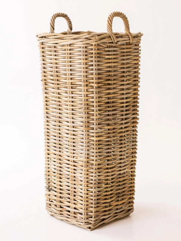 22" rattan umbrella stand