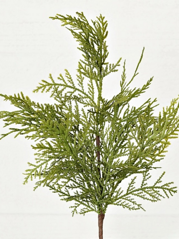 20" mixed cedar real touch spray
