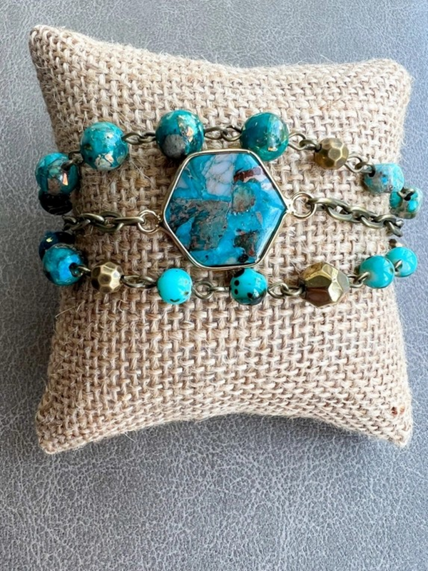 turquoise bracelet