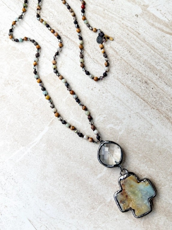 amazonite necklace