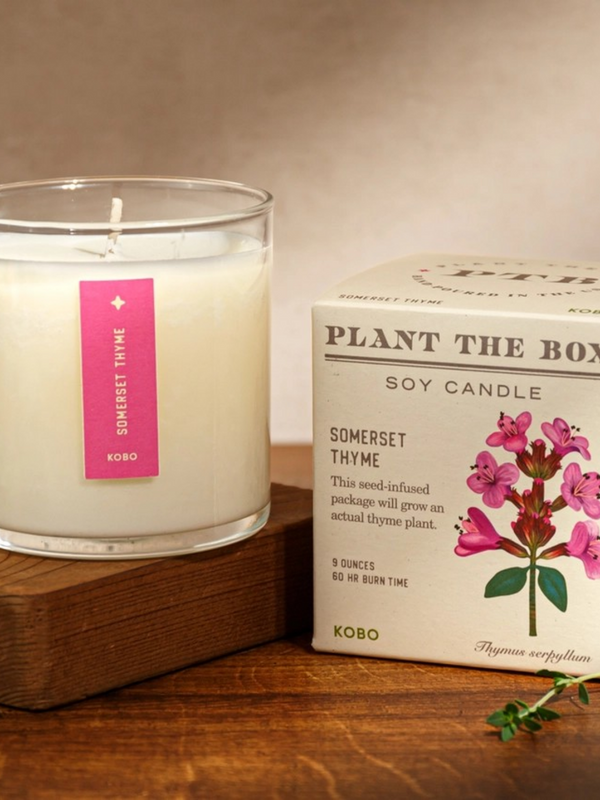 Somerset Thyme - Plant the Box Candle - 9oz.
