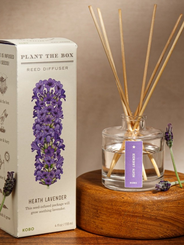 Heath Lavender - Plant the Box Diffuser - 4oz