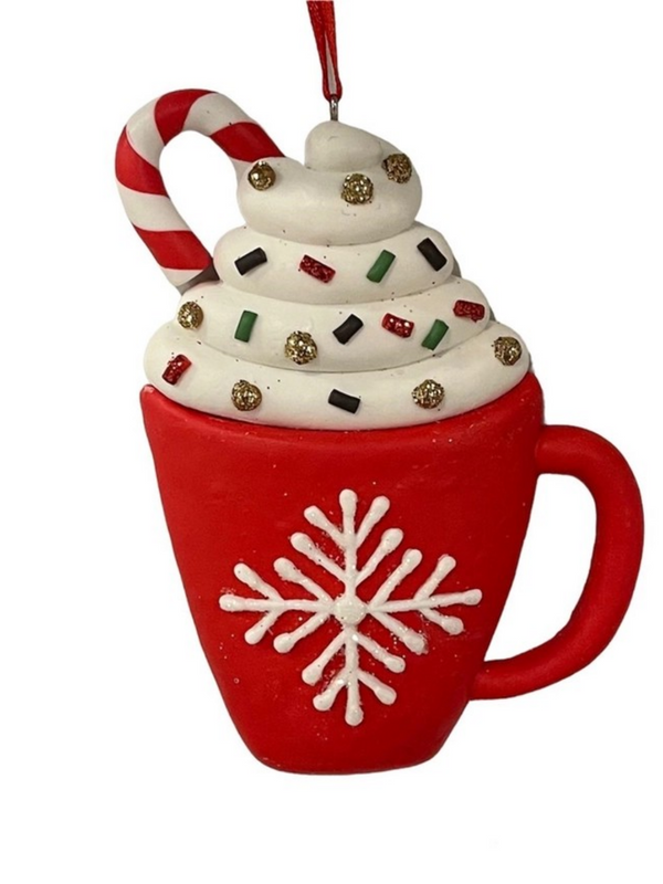 4" cup of joy cookie ornament