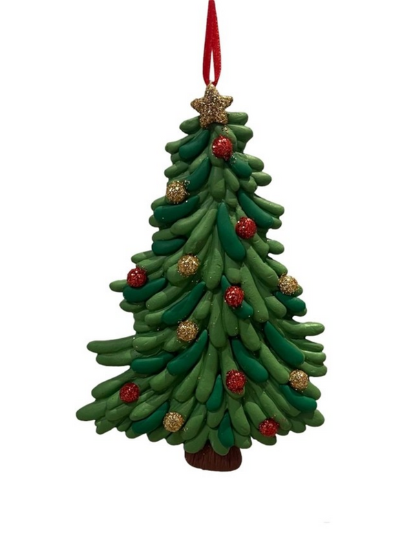 4.72" into the woods cookie christmas tree ornament