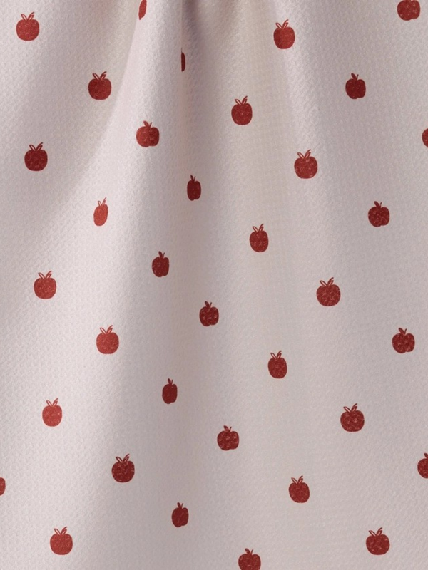 dotty apple tea towel