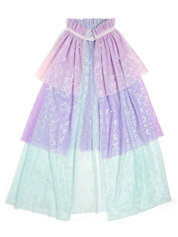 Mermaid Pearl Cape - Kids Dress Up Cape