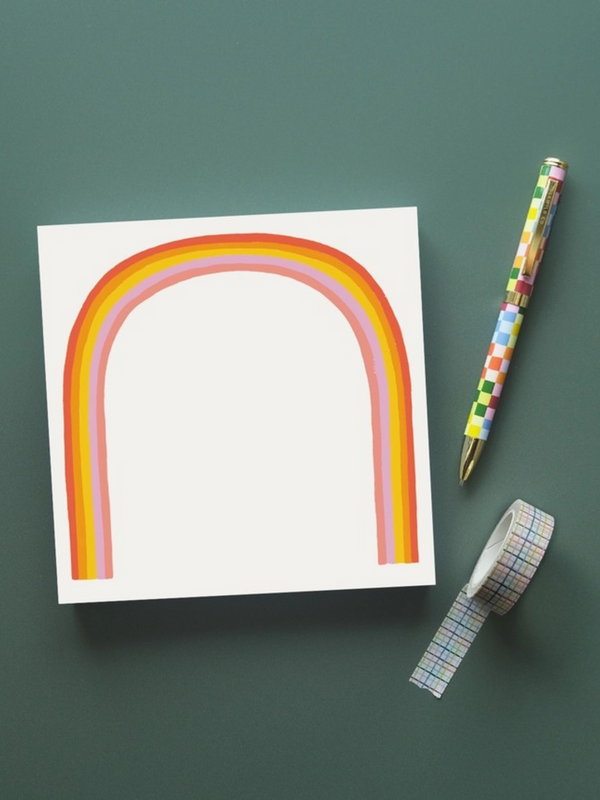 rainbow 200 sheet jumbo desk pad
