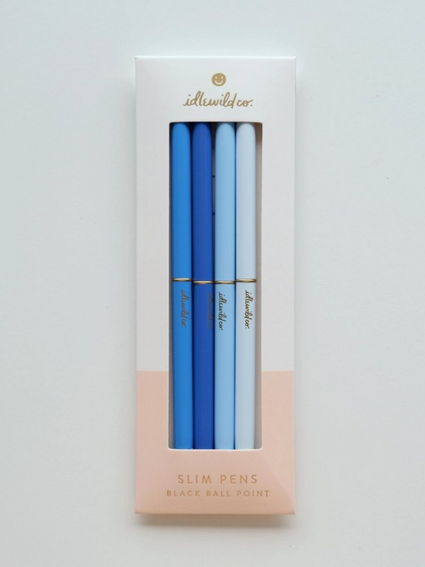spectrum baby blues slim pen set