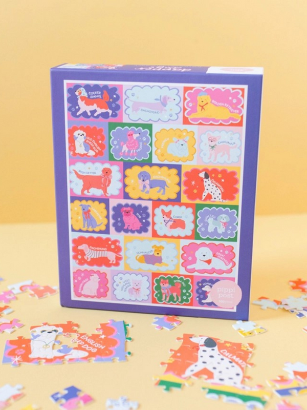 Dapper Dogs - 500 Piece Jigsaw Puzzle