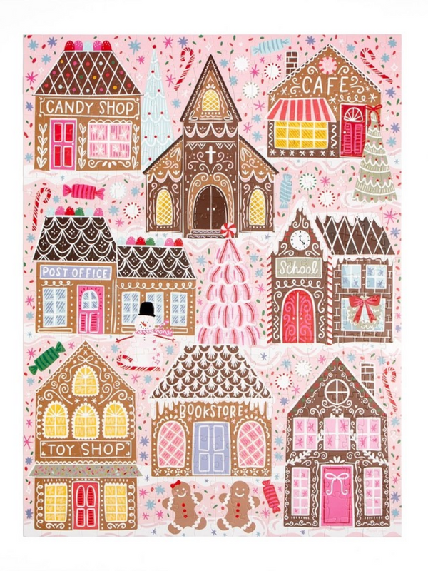 Gingerbread Square - 500 Piece Christmas