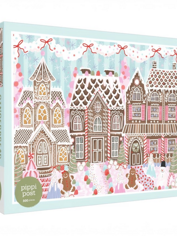 Gingerbread Village - 500 Piece Christmas Jigsaw Puzzle