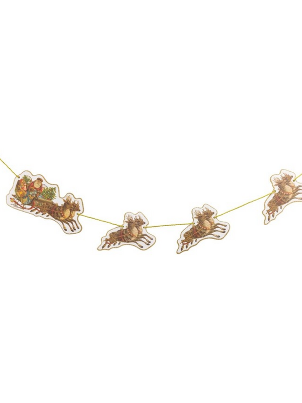 santa's sleigh banner